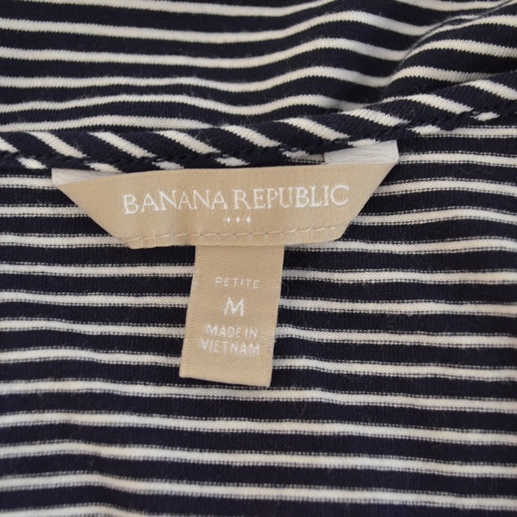 Banana Republic Women's Dress Size M P Black White - Picture 6 of 6